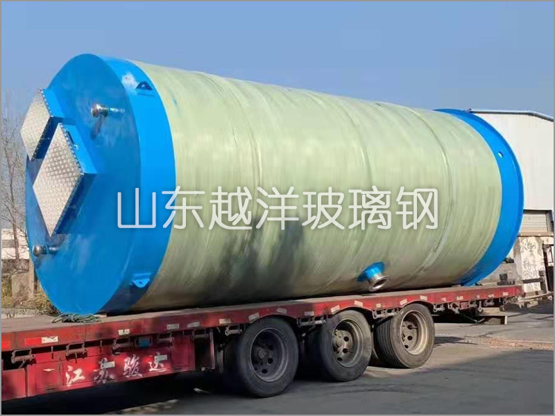 玻（bō）璃（lí）鋼FRP一體化泵站