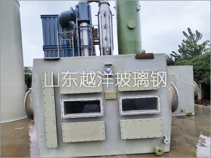 FRP生物除臭箱係統設備