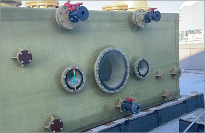 玻璃鋼製品的塗裝工藝(yì)特點