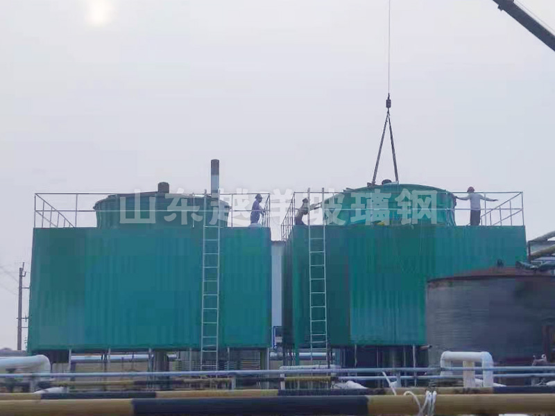 玻璃鋼方形逆流冷卻(què)塔